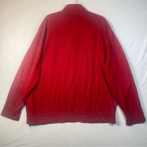 Polo Ralph Lauren Red Tone Performance 1/4 Zip Long Sleeve Shirt Size XXL - Picture 2 of 11
